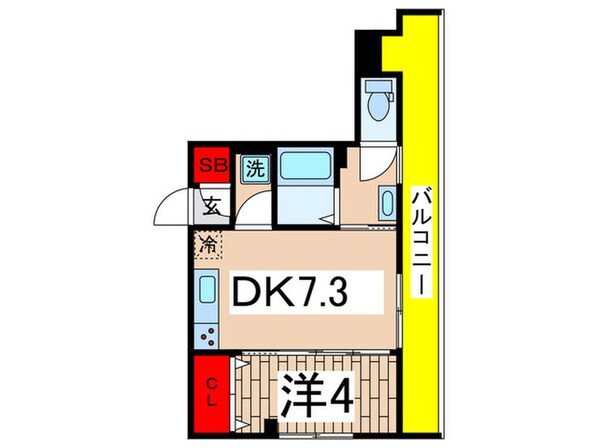 オリーヴの物件間取画像